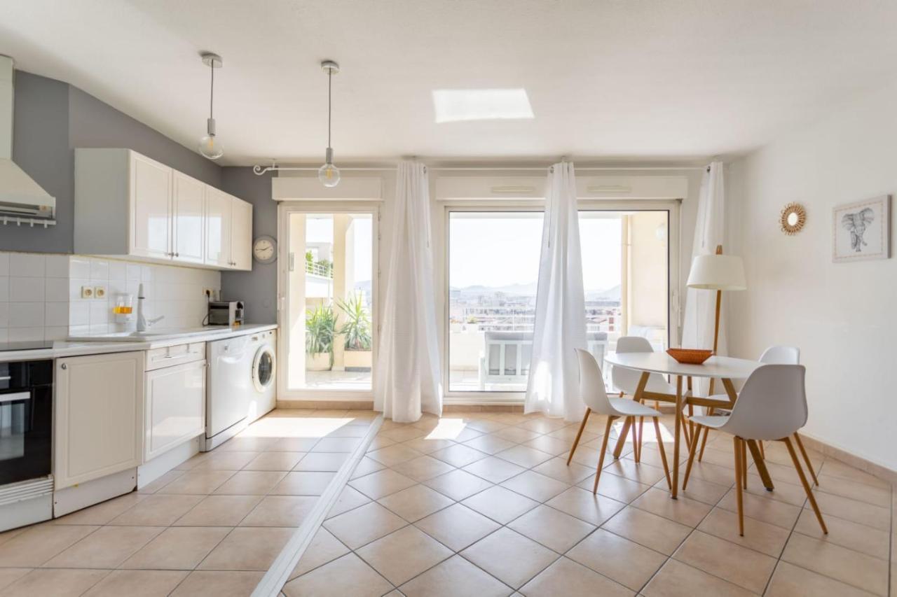 Appartement Standing Marseille 2 Chambres 6 Pers Clim Parking Jo Exterior photo
